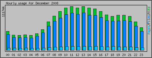 Hourly usage